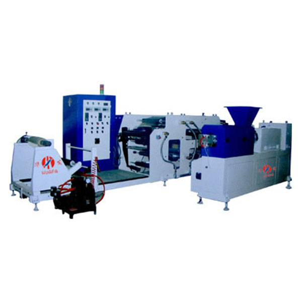 RF雙螺桿擠出不干膠涂布機